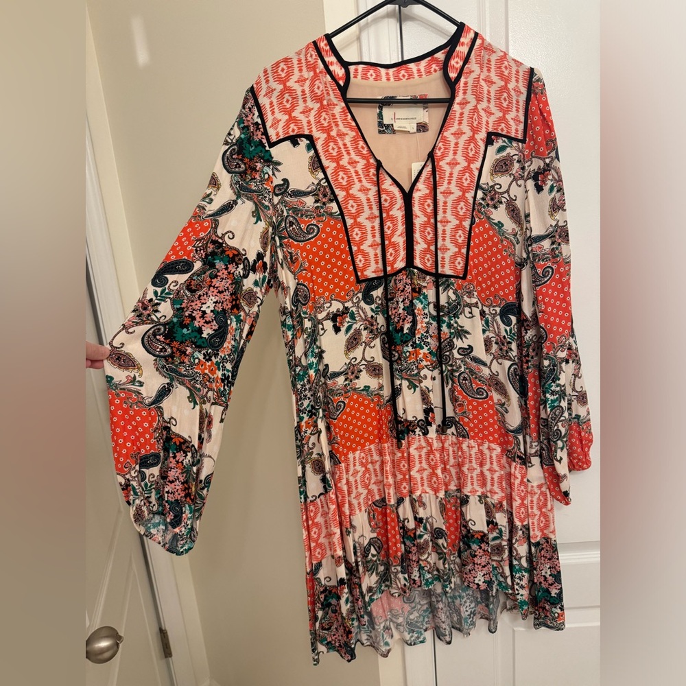 Anthropologie Mini dress size L. NWT